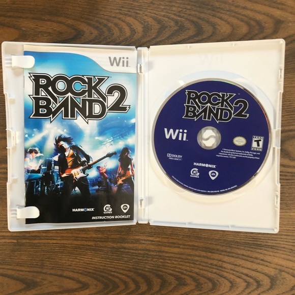 GAME  ONLY - Wii Rock Band 2 game - Picture 3 of 4